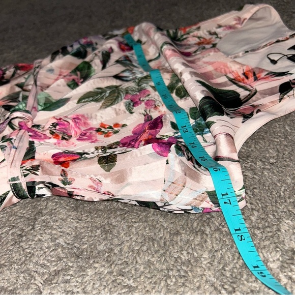 Banana Republic Botanical Print Fit-and-Flare Maxi Dress - Picture 9 of 11